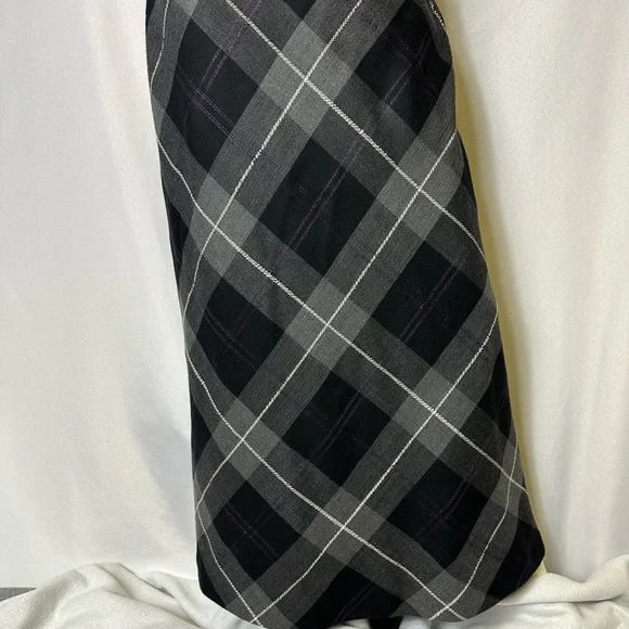 VINTAGE CHARTER CLUB SIZE 8 Black/white Skirt - Picture 4 of 5